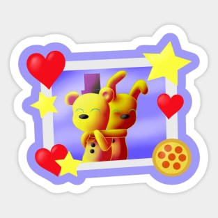 Golden Besties Sticker